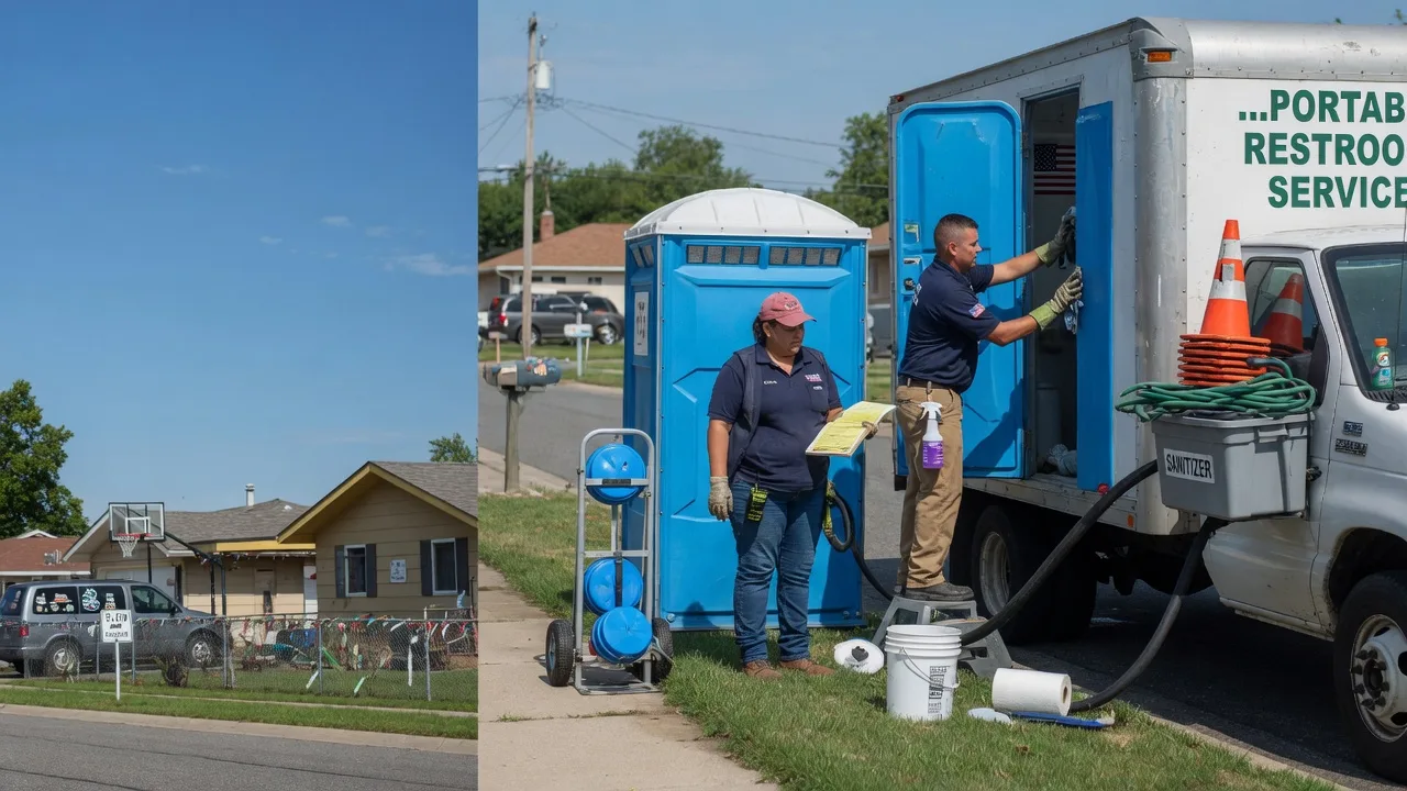 Portable Toilet Rental in Friesland, WI near me